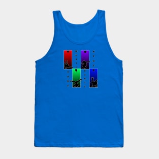 Music dance in style Tank Top